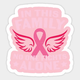 Breast Cancer Fighter Sticker